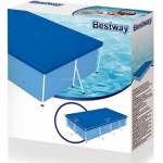 ‏כיסוי לבריכה מלבנית 58107 Bestway