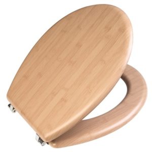 מושב אסלה דמוי עץ "אגוז" SPLASH