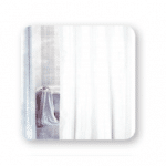 וילון אמבטיה 1.8X2.4 ”לבן קלאסי“ SPLASH
