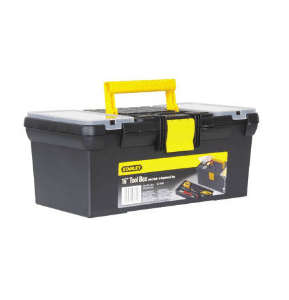 ארגז כלים + אורגנייזר סגר פלסטיק 16001 Stanley ארגז כלים + אורגנייזר סגר פלסטיק 16001 Stanley