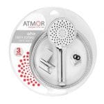 מערכת רחצה כרום "יהלום" 3 מצבי זרימה ATMOR