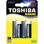 C LR14 TOSHIBA אלקליין בליסטר2יח