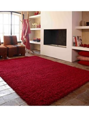 שטיח שאגי קוויבק אדום 200/290