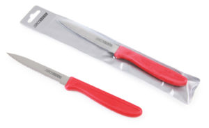 פרו פירות – סכין משוננת 10 ס"מ  ידית אדום 24/240  CDU