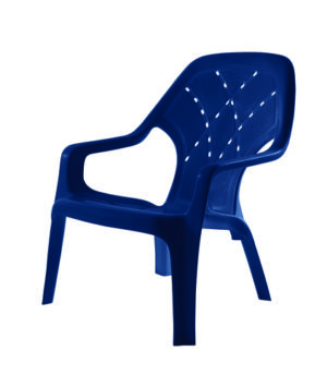 כסא קרן כחול KEREN