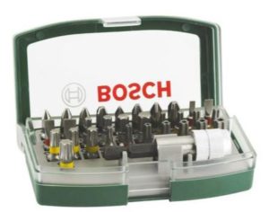 סט 32 חלקים ביטים עם מוביל Bosch X-Line
