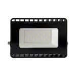 פנס הצפה שחור SMD IP65 20W MIRAGE אור חם