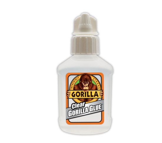 דבק גורילה שקוף רב שימושי 51 מ"ל Clear Gorilla Glue, **שקוף | אינו מקציף | עוצמתי במיוחד**