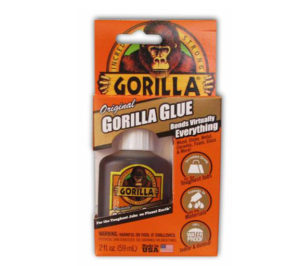 דבק גורילה אולטימטיבי רב שימושי 59 מ"ל Gorilla Glue, 100% עמיד למים, חזק וחסכוני במיוחד, מדביק כמעט הכל למעט פלסטיק!