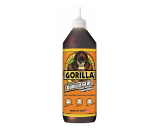 דבק גורילה אולטימטיבי רב שימושי 118 מ"ל Gorilla Glue, 100% עמיד למים, חזק וחסכוני במיוחד, מדביק כמעט הכל למעט פלסטיק!