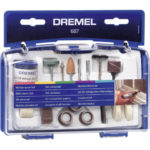 ‏סט כלים\אביזרים 687 Dremel דרמל