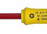 מברג מבודד STANLEY 1000V PH2X125mm