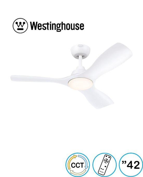 ‏מאוורר תקרה Montana 42" CCT עם שלט Westinghouse