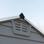מחסן גינה Skylight אפור 1.9X0.9 מבית פלרם-Canopia