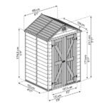 מחסן גינה Skylight קרם 1.9X1.5 מבית פלרם-Canopia