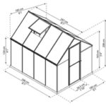 חממה ביתית 1.9X2.5 Mythos מבית פלרם-Canopia