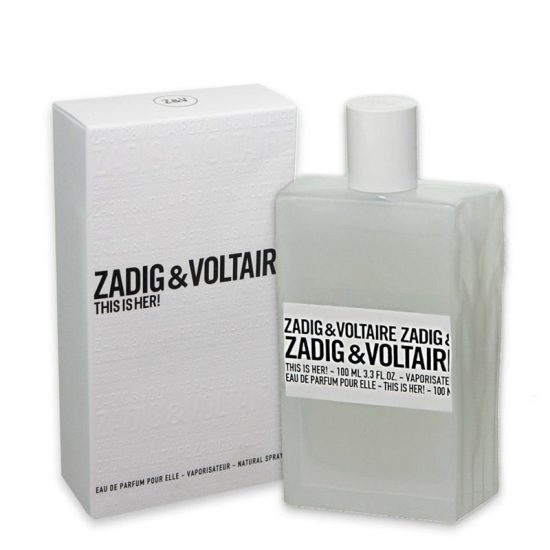 בושם לאשה Zadig & Voltaire This is Her! E.D.P 100ml