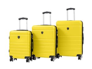סט מזוודות POLO TUCSON צבע - צהוב