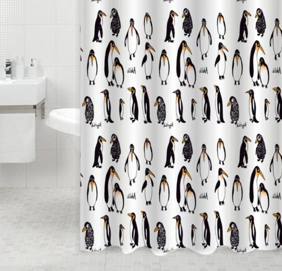 וילון אמבטיה – פינגווינים 1.80* 1.20 מטר