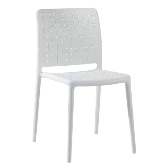 סט 4 כסאות  לבן PAPATYA FAME-S