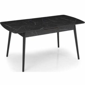 שולחן פינת אוכל ויקטוריה/א 130/80 שחור