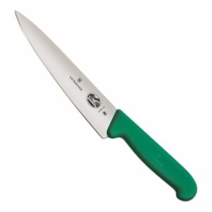 סכין טבח ידית פלסטיק ירוק ויקטורינוקס