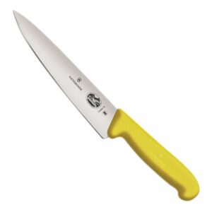 סכין טבח ידית פלסטיק צהוב ויקטורינוקס