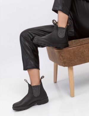 Blundstone 2032- נעלי בלנסטון 2032 נשים מידה 37.5 בצבע שחור/כסף מנצנץ