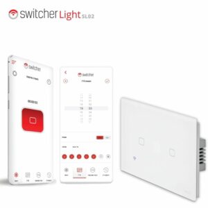 Switcher Light SL02 – מתג חכם ל2 תאורות