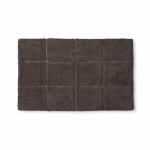 שטיחון אמבט 55/85 סמ לינור אפור כהה