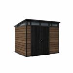 מחסן גינה DECO PENT 97- Walnut