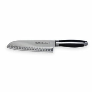 סכין סנטוקו חריצים 18 סמ | מחוזקת | BEROX
