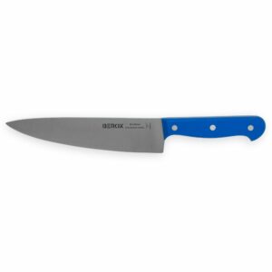 סכין שף 21 סמ כחולה | ניטים | BEROX