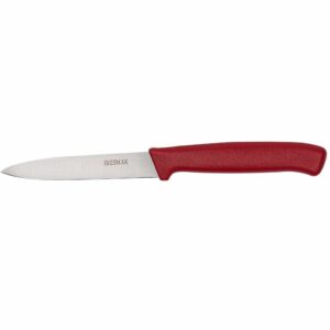 סכין עזר אדומה | חלק ושפיץ | BEROX