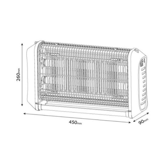 קטלן לד 2X10W אלקטרוני 235LED