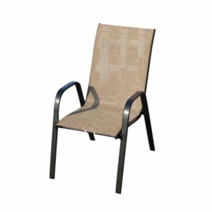 כסא אירוח דגם פטיו צבע חום בהיר