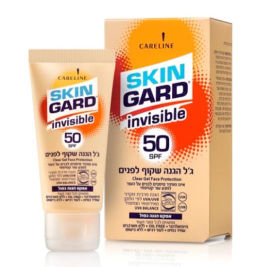 סקין גארד ג'ל הגנה שקוף לפנים 50 SPF