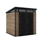 מחסן גינה DECO PENT 7*7- Ashwood