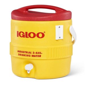 מיכל מים 11 ליטר 400 SERIES-צהוב/אדום איגלו Igloo