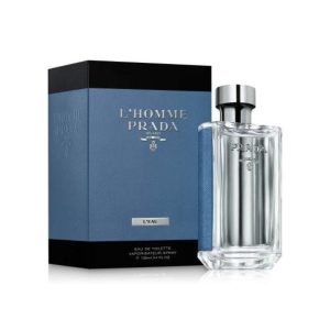 בושם לגבר פראדה L'Homme פראדה L'Eau E.D.T 100ml