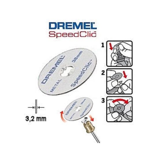 סט 5 יחידות דיסק ‏חיתוך Dremel SC456 456