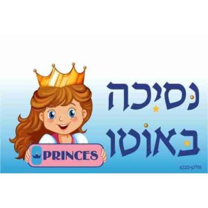 שלט נסיכה באוטו