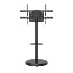 מעמד רצפתי + גלגלים עד 75" שחור AL-75