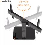 מתקן תליה לטלוויזיה עד 70" זכוכית STA-6