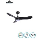 מאוורר תקרה 42" CCT-24W+שלט שחור YORK