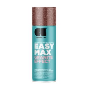 Cosmos Lac Easy Max | קוסמוס לק איזי מקס, הספריי האולטימטיבי – גרניט/אבן - טרה קוטה - 400 מ"ל