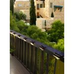 זוג תאורה סולארית BLAZE IP44 3W 3K