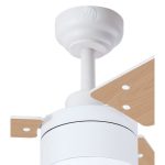 מאוורר תקרה 48" דגם DC TALIA כולל שלט+תאורה 28W CCT לבן