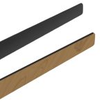 מאוורר תקרה 48" YOUNG מנוע DC שלוש כנפיים MDF כולל שלט ולד 24W CCT שחור+עץ