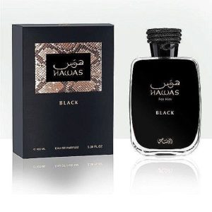 בושם לגבר Rasasi Hawas Black E.D.P 100ml